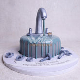 M.19.a PLUMBER - Men Birthday Cakes - WILTON PATISSERIE